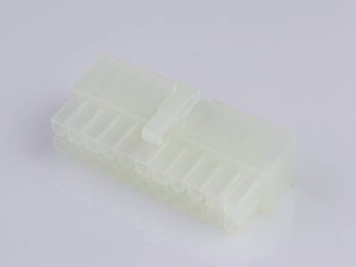 Molex Buchsengehäuse-Kabel Polzahl Gesamt 22 Rastermaß: 4.2 mm 39012220 Bag