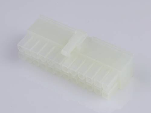 Molex Buchsengehäuse-Kabel Polzahl Gesamt 24 Rastermaß: 4.2 mm 39012240 Bag