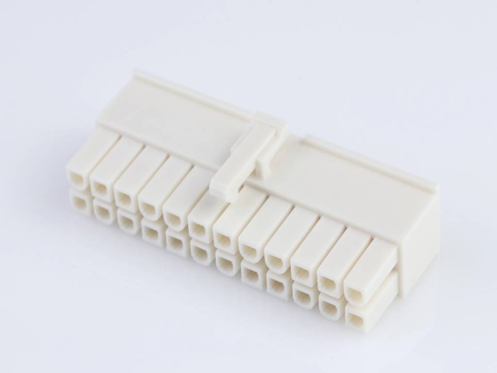 Molex Buchsengehäuse-Kabel Polzahl Gesamt 24 Rastermaß: 4.2 mm 39012245 Bag