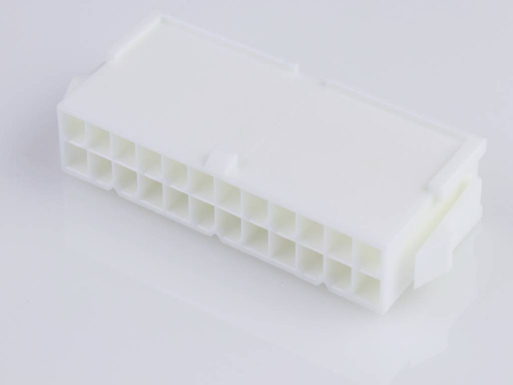 Molex Buchsengehäuse-Kabel Polzahl Gesamt 24 Rastermaß: 4.2mm 39012246 Bag