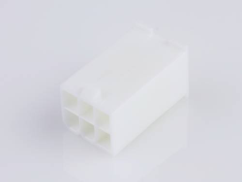 Molex Buchsengehäuse-Kabel Polzahl Gesamt 6 Rastermaß: 4.2 mm 39013069 Bag