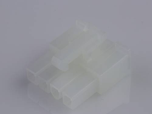 Molex Buchsengehäuse-Kabel Polzahl Gesamt 4 Rastermaß: 4.2 mm 39014040 Bag