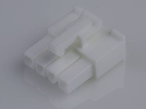 Molex Buchsengehäuse-Kabel Polzahl Gesamt 4 Rastermaß: 4.2 mm 39014041 Bag