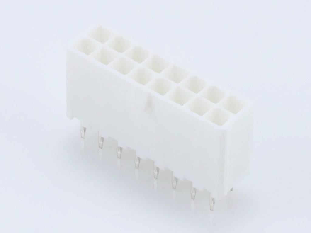 Molex Einbau-Buchsenleiste (Standard) Polzahl Gesamt 16 Rastermaß: 4.2mm 39288160 Bag