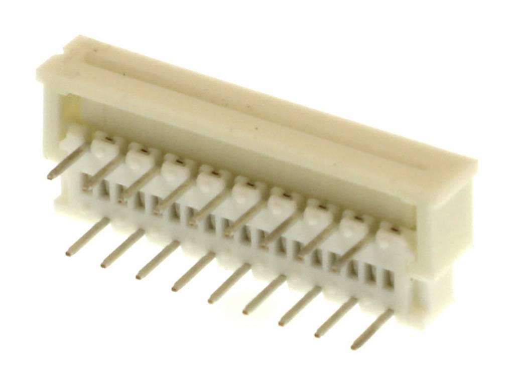 Molex FFC/FPC-Anschluss Polzahl Gesamt 18 Rastermaß: 1.25mm 39532184 Tray