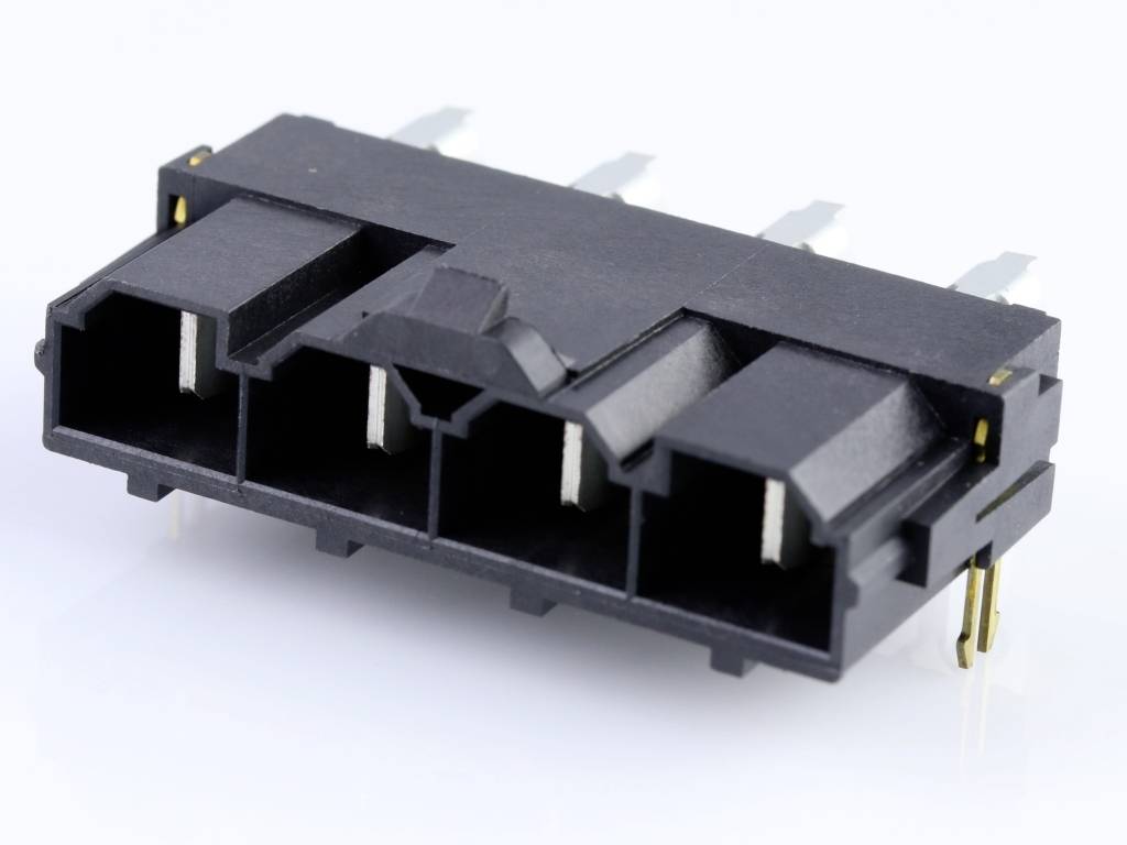 Molex Einbau-Stiftleiste (Standard) Polzahl Gesamt 4 Rastermaß: 10 mm 428204223 1 St. Tube