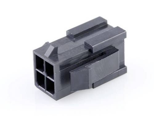 Molex Buchsengehäuse-Kabel Polzahl Gesamt 4 Rastermaß: 3 mm 430200400 Bag