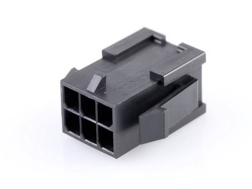 Molex Buchsengehäuse-Kabel Polzahl Gesamt 6 Rastermaß: 3 mm 430200600 Bag