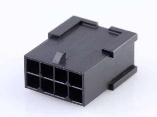 Molex Buchsengehäuse-Kabel Polzahl Gesamt 8 Rastermaß: 3 mm 430200811 Bag