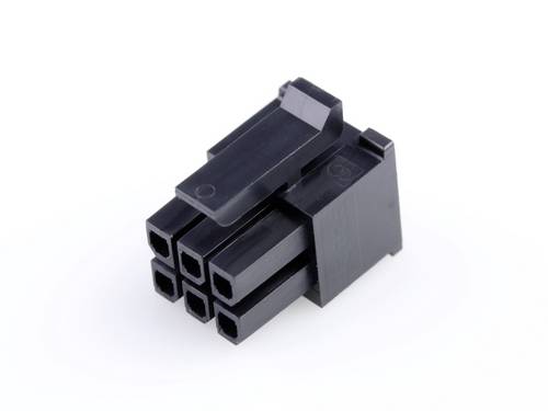 Molex Buchsengehäuse-Kabel Polzahl Gesamt 6 Rastermaß: 3 mm 430250608 Bag