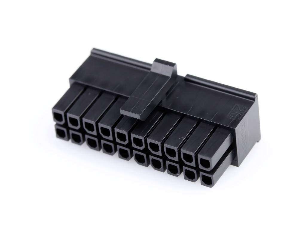 Molex Buchsengehäuse-Kabel Polzahl Gesamt 20 Rastermaß: 3 mm 430252000 Bag