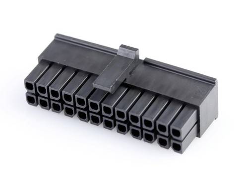 Molex Buchsengehäuse-Kabel Polzahl Gesamt 24 Rastermaß: 3 mm 430252400 Bag