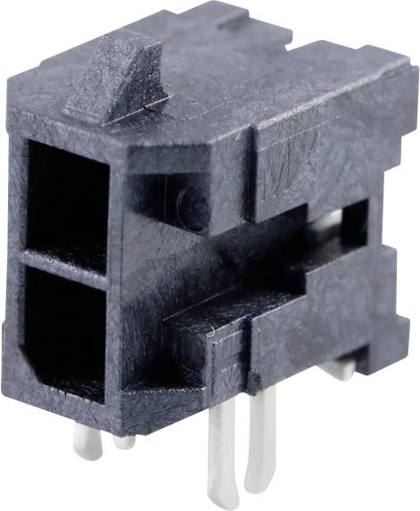 Molex Einbau-Stiftleiste (Standard) Polzahl Gesamt 2 Rastermaß: 3mm 430450206 Tape on Full reel