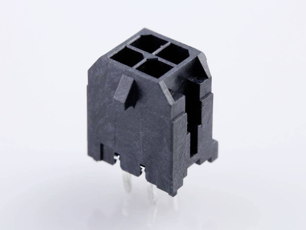 Molex Einbau-Stiftleiste (Standard) Polzahl Gesamt 4 Rastermaß: 3mm 430450412 Tray