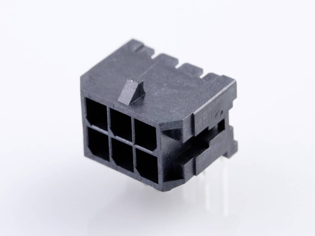 Molex Einbau-Stiftleiste (Standard) Polzahl Gesamt 6 Rastermaß: 3mm 430450602 Tray