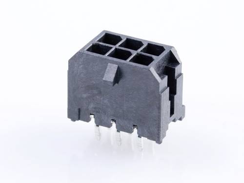 Molex Einbau-Stiftleiste (Standard) Polzahl Gesamt 6 Rastermaß: 3 mm 430450612 Tray