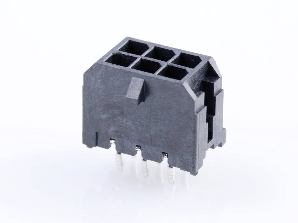 Molex Einbau-Stiftleiste (Standard) Polzahl Gesamt 6 Rastermaß: 3mm 430450613 Tray
