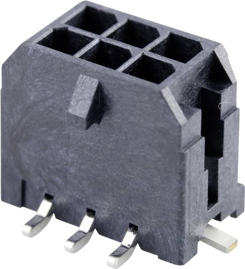 Molex Einbau-Stiftleiste (Standard) Polzahl Gesamt 6 Rastermaß: 3mm 430450619 Tape on Full reel
