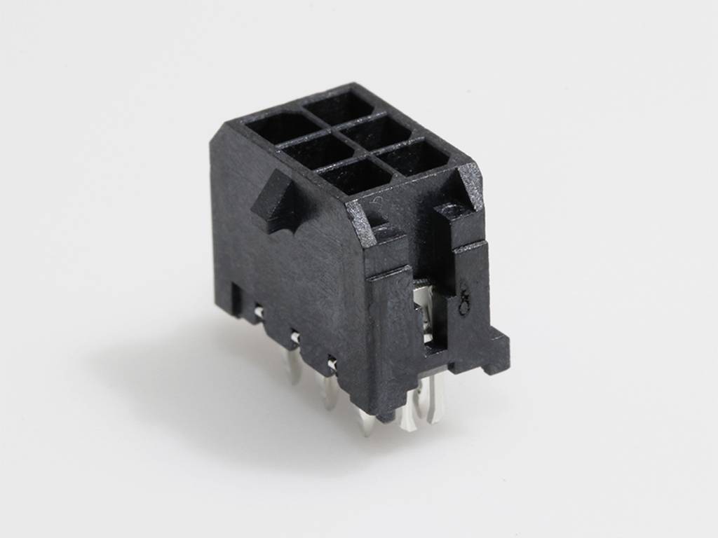 Molex Einbau-Stiftleiste (Standard) Polzahl Gesamt 6 Rastermaß: 3mm 430450624 Tray