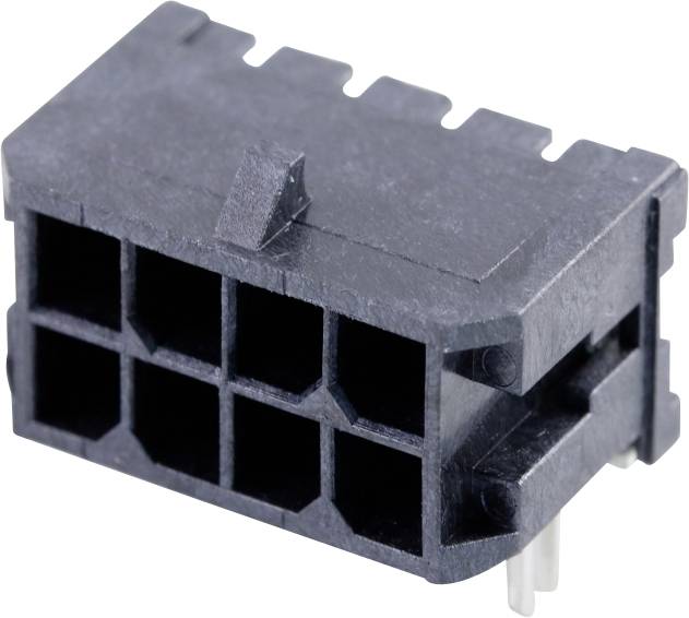 Molex Einbau-Stiftleiste (Standard) Polzahl Gesamt 8 Rastermaß: 3mm 430450806 Tape on Full reel