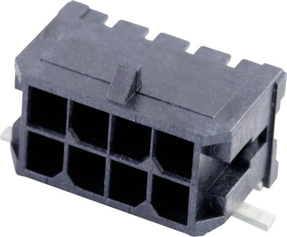 Molex Einbau-Stiftleiste (Standard) Polzahl Gesamt 8 Rastermaß: 3mm 430450810 Tape on Full reel