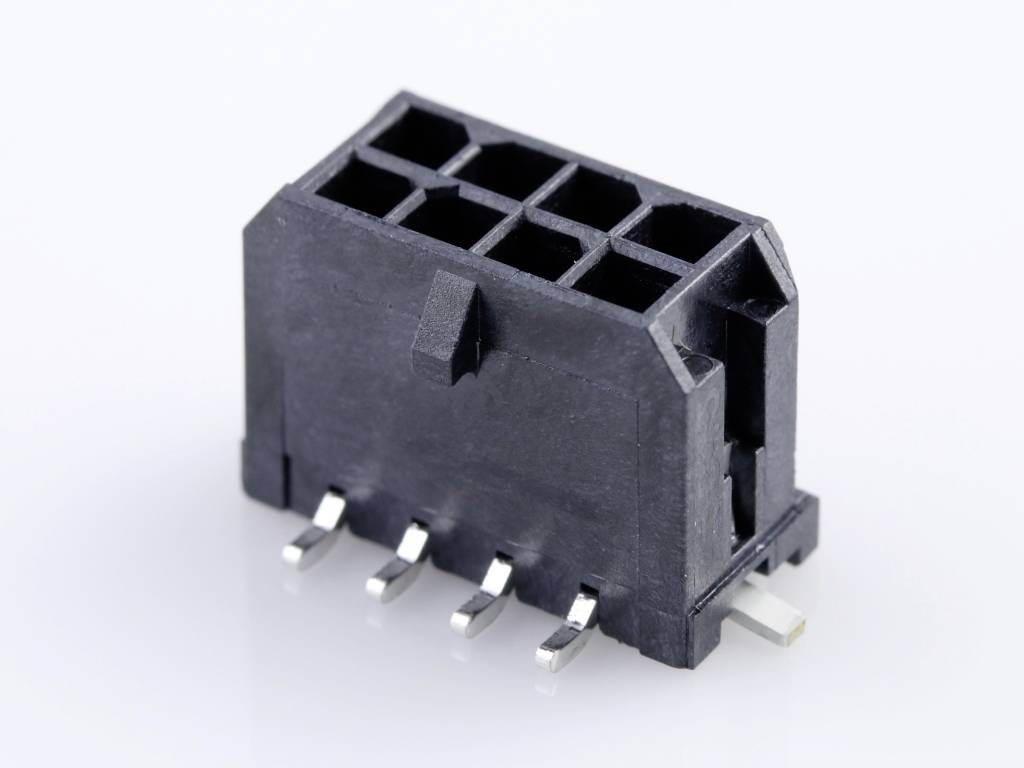 Molex Einbau-Stiftleiste (Standard) Polzahl Gesamt 8 Rastermaß: 3 mm 430450818 Tape on Full r