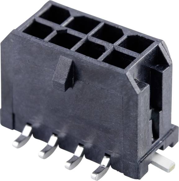 Molex Einbau-Stiftleiste (Standard) Polzahl Gesamt 8 Rastermaß: 3mm 430450819 Tape on Full reel