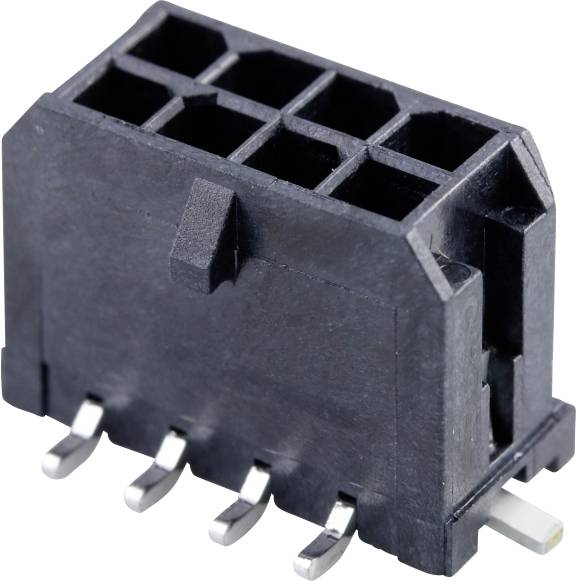 Molex Einbau-Stiftleiste (Standard) Polzahl Gesamt 8 Rastermaß: 3mm 430450820 Tape on Full reel