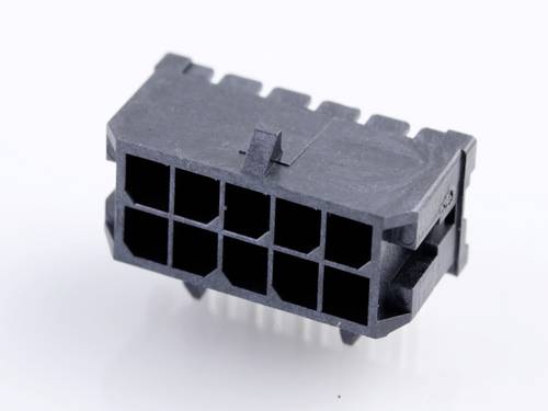 Molex Einbau-Stiftleiste (Standard) Polzahl Gesamt 10 Rastermaß: 3 mm 430451000 Tray