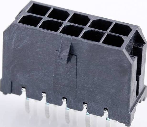 Molex Einbau-Stiftleiste (Standard) Polzahl Gesamt 10 Rastermaß: 3mm 430451013 Tray