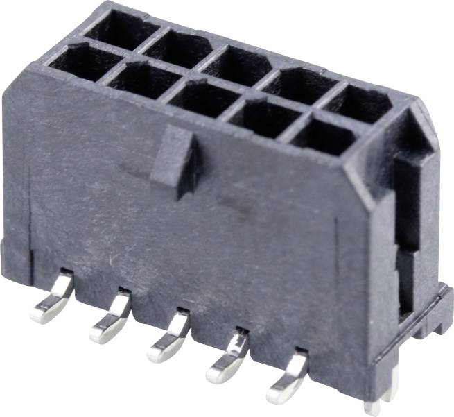 Molex Einbau-Stiftleiste (Standard) Polzahl Gesamt 10 Rastermaß: 3mm 430451015 Tape on Full reel