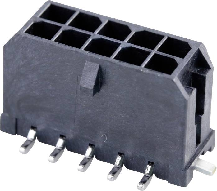 Molex Einbau-Stiftleiste (Standard) Polzahl Gesamt 10 Rastermaß: 3mm 430451020 Tape on Full reel