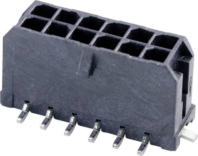 Molex Einbau-Stiftleiste (Standard) Polzahl Gesamt 12 Rastermaß: 3mm 430451220 Tape on Full reel