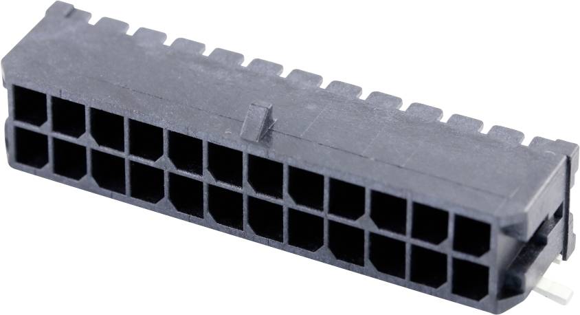 Molex Einbau-Stiftleiste (Standard) Polzahl Gesamt 24 Rastermaß: 3mm 430452409 Tape on Full reel