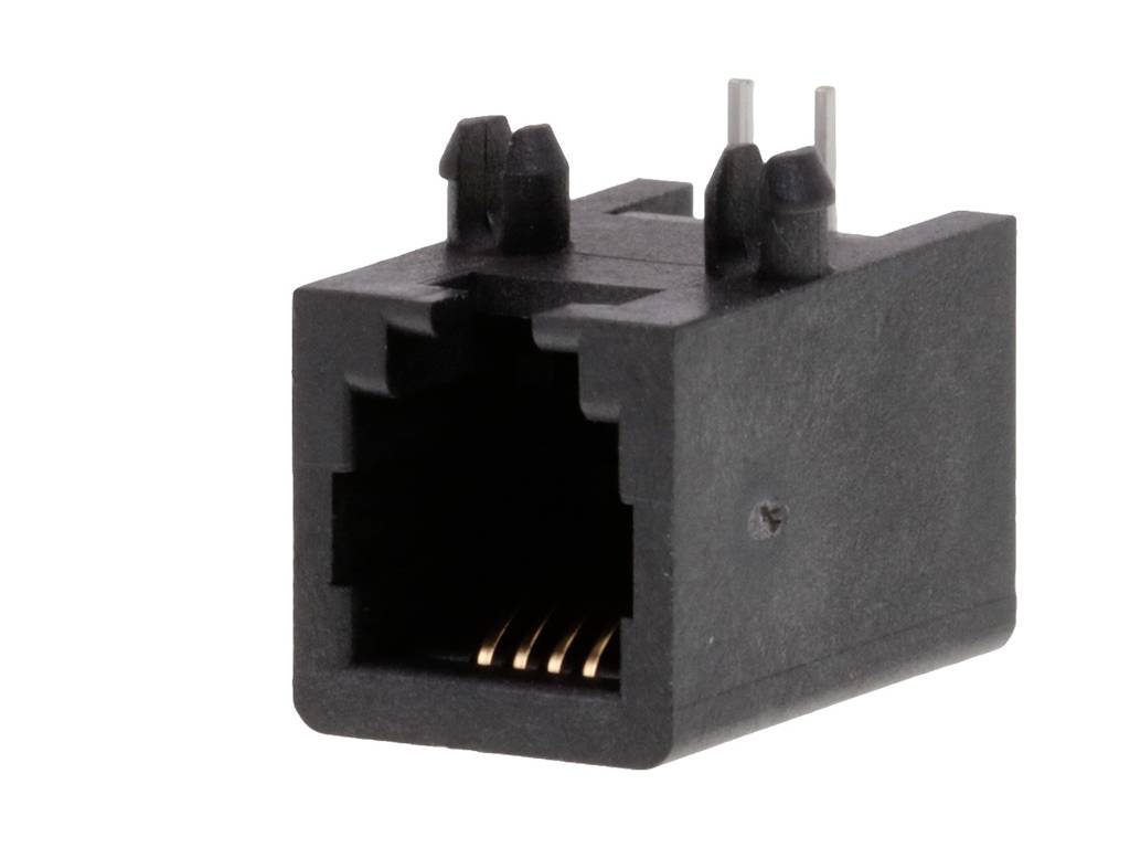 Molex Cat 3 Mod Jack/Plug 432024101 Buchse Schwarz