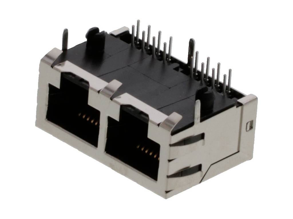 Molex Cat 3 Mod Jack/Plug 432238128 Buchse Schwarz