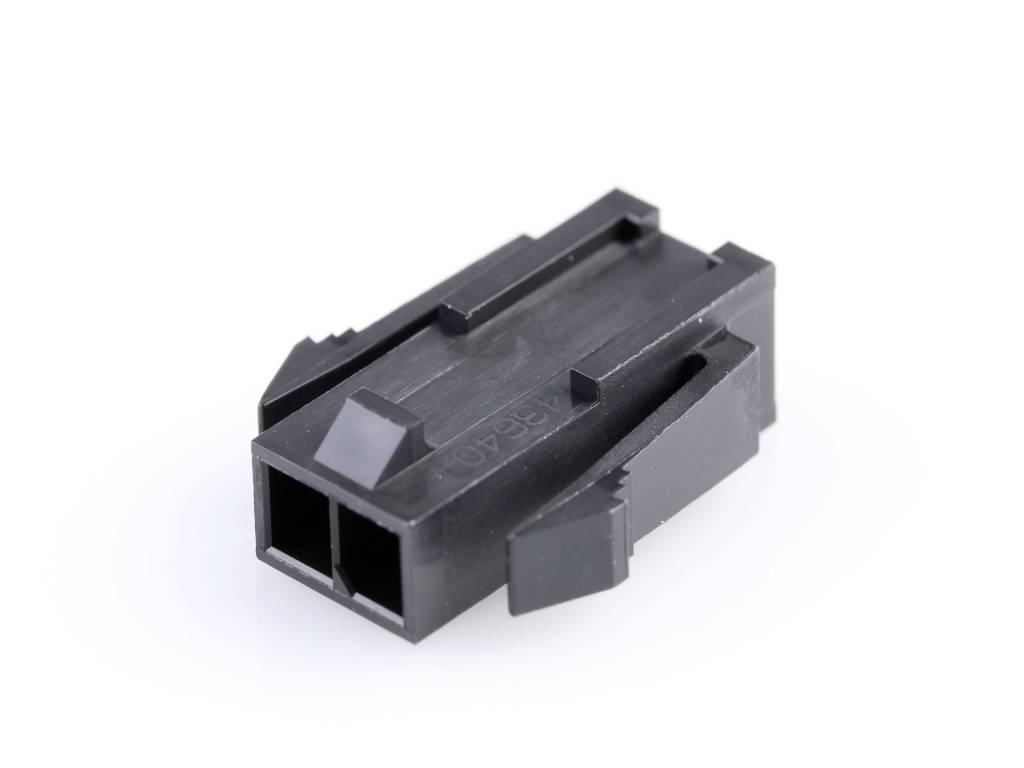 Molex Buchsengehäuse-Kabel Polzahl Gesamt 2 Rastermaß: 3 mm 436400200 Bag