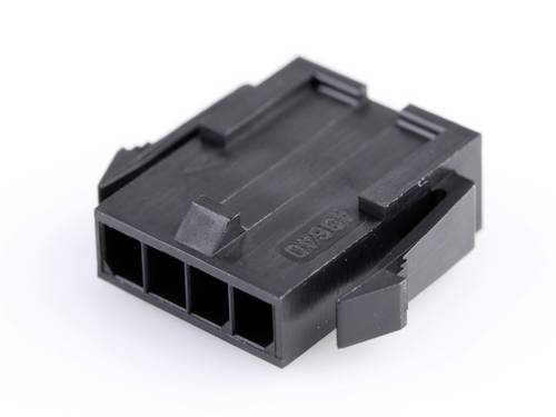 Molex Buchsengehäuse-Kabel Polzahl Gesamt 4 Rastermaß: 3 mm 436400400 Bag
