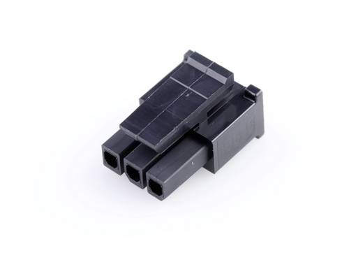 Molex Buchsengehäuse-Kabel Polzahl Gesamt 3 Rastermaß: 3 mm 436450308 Bag