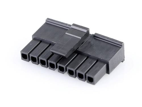Molex Buchsengehäuse-Kabel Polzahl Gesamt 8 Rastermaß: 3 mm 436450800 Bag