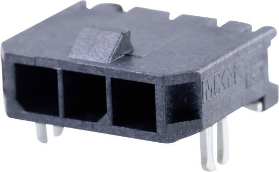 Molex Einbau-Stiftleiste (Standard) Polzahl Gesamt 3 Rastermaß: 3mm 436500309 Tape on Full reel