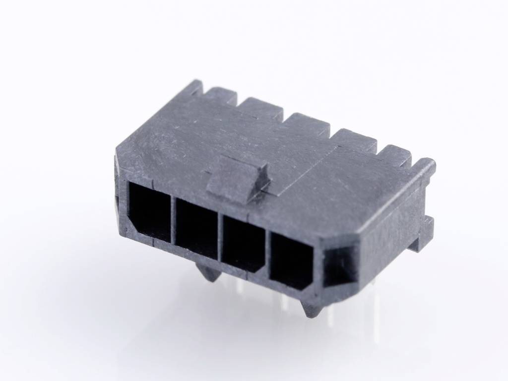 Molex Einbau-Stiftleiste (Standard) Polzahl Gesamt 4 Rastermaß: 3mm 436500401 Tray