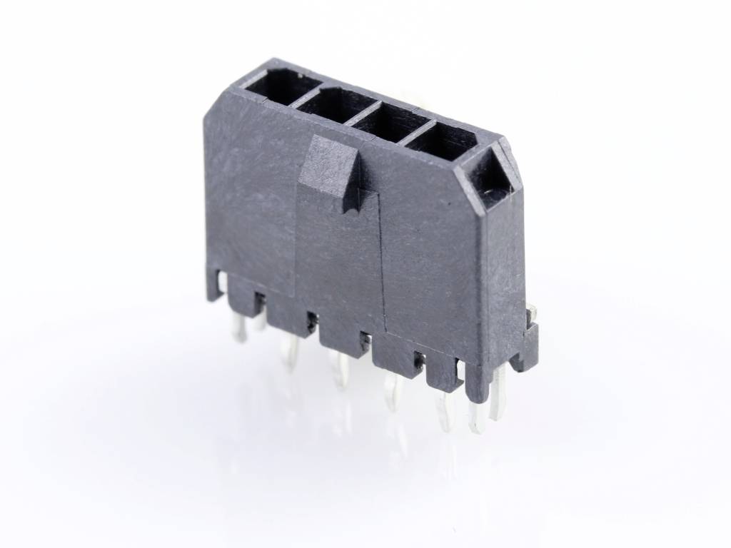 Molex Einbau-Stiftleiste (Standard) Polzahl Gesamt 4 Rastermaß: 3mm 436500419 Tray