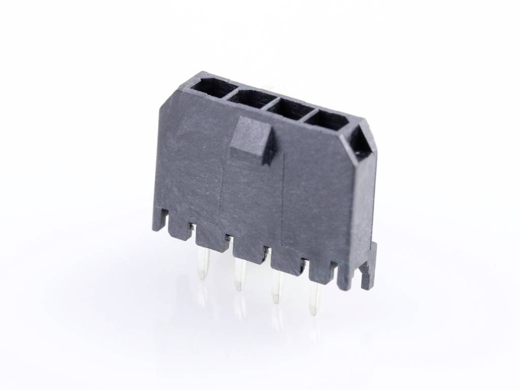 Molex Einbau-Stiftleiste (Standard) Polzahl Gesamt 4 Rastermaß: 3mm 436500427 Tray