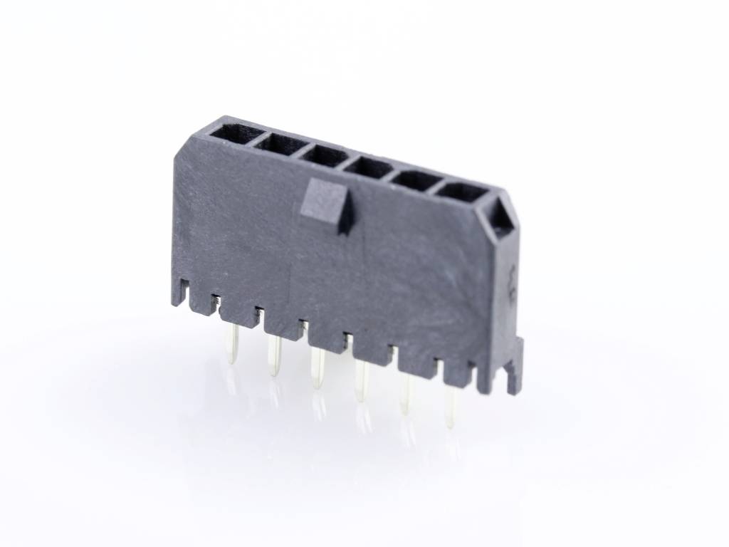 Molex Einbau-Stiftleiste (Standard) Polzahl Gesamt 6 Rastermaß: 3mm 436500627 Tray