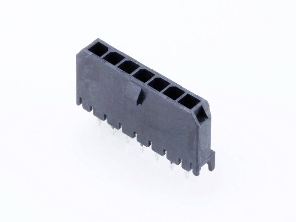 Molex Einbau-Stiftleiste (Standard) Polzahl Gesamt 7 Rastermaß: 3mm 436500715 Tray