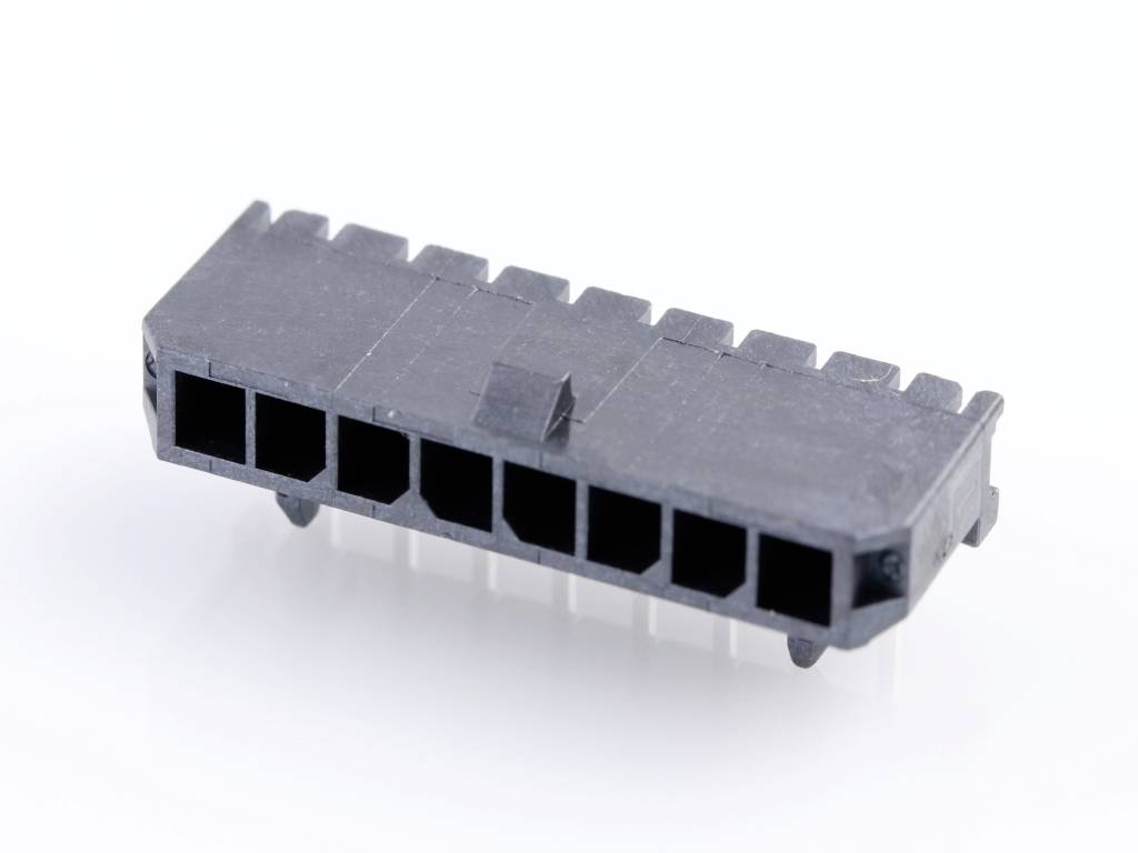 Molex Einbau-Stiftleiste (Standard) Polzahl Gesamt 8 Rastermaß: 3mm 436500800 Tray