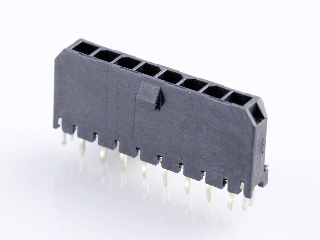 Molex Einbau-Stiftleiste (Standard) Polzahl Gesamt 8 Rastermaß: 3mm 436500818