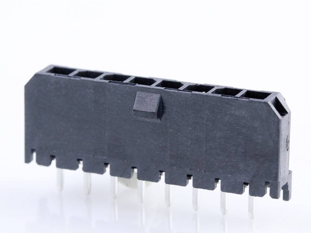 Molex Einbau-Stiftleiste (Standard) Polzahl Gesamt 8 Rastermaß: 3mm 436500829 Tray