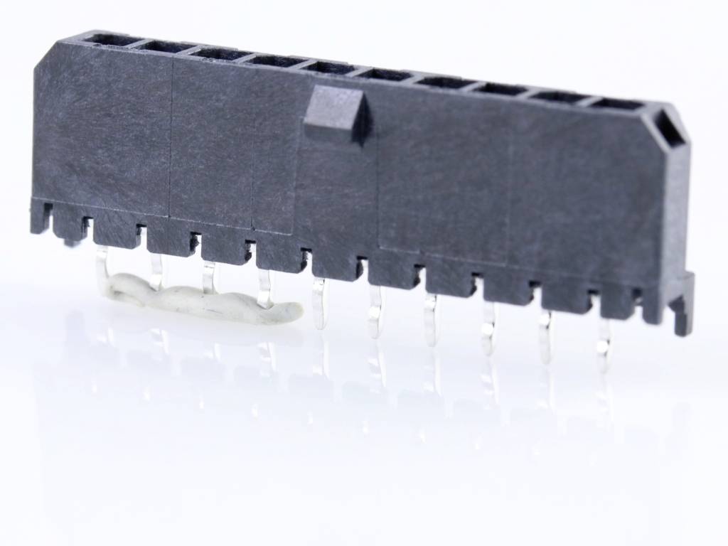 Molex Einbau-Stiftleiste (Standard) Polzahl Gesamt 10 Rastermaß: 3mm 436501015 Tray